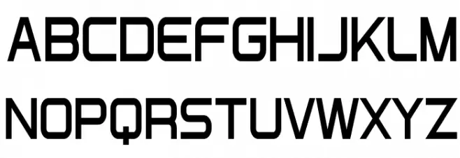 Directive Four Condensed Bold Шрифта ВЕРХНИЙ