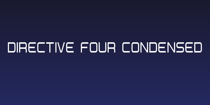 Directive Four Condensed Social Header