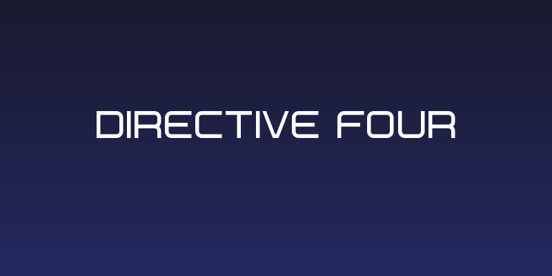 Directive Four Social Header