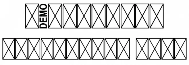 Direkt Stencil Font OTHER CHARS