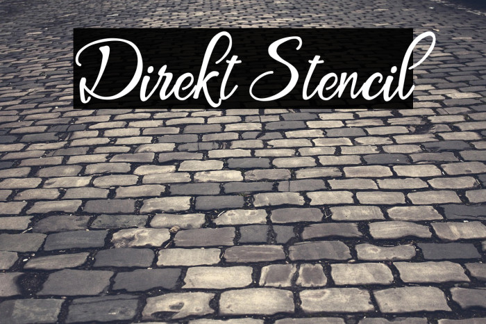 Direkt Stencil Example 3