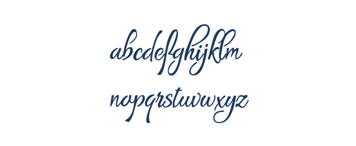 Direkt Stencil Lowercase