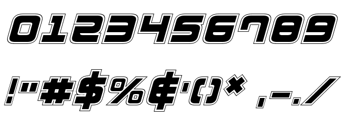 Direktor Academy Italic Font OTHER CHARS
