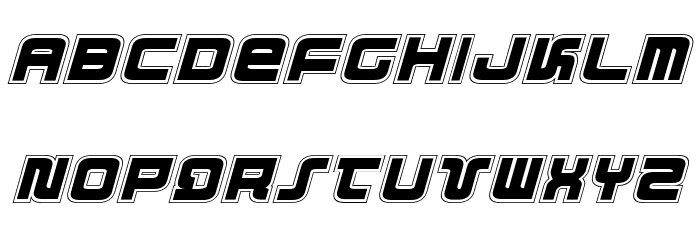 Direktor Academy Italic Font LOWERCASE