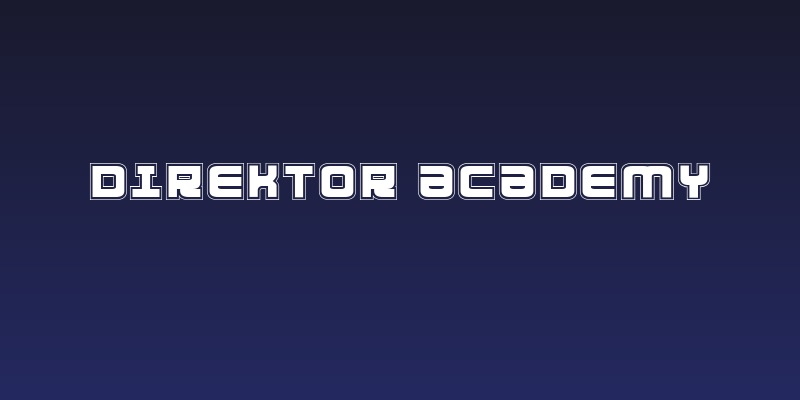 Direktor Academy Social Header