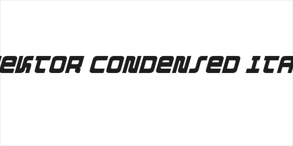 Direktor Condensed Italic Logo