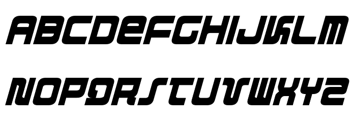Direktor Condensed Italic Font LOWERCASE