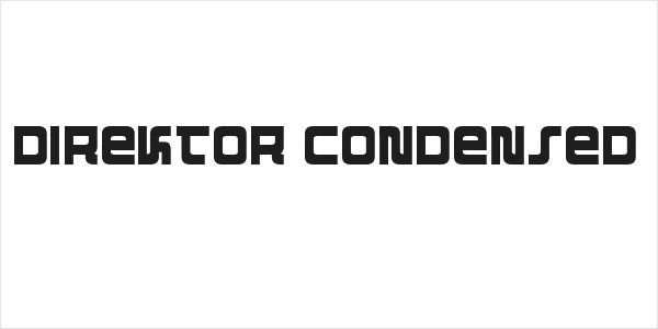 Direktor Condensed Logo