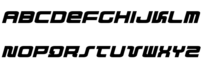 Direktor Expanded Italic Шрифта строчной
