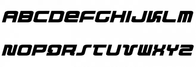 Direktor Expanded Italic フォント 小文字
