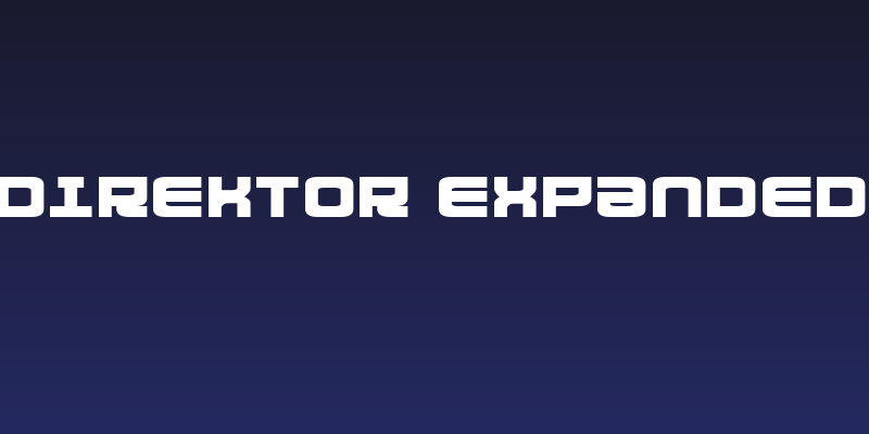 Direktor Expanded Social Header