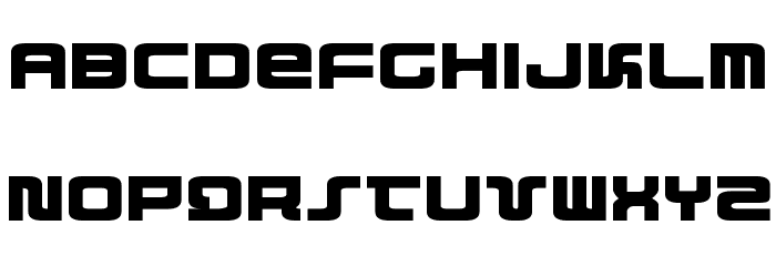 Direktor Expanded Font LOWERCASE