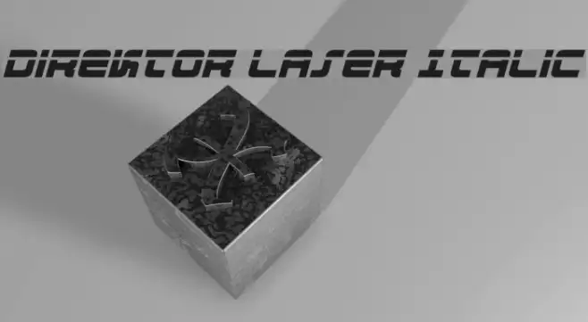 Direktor Laser Italic Example 2