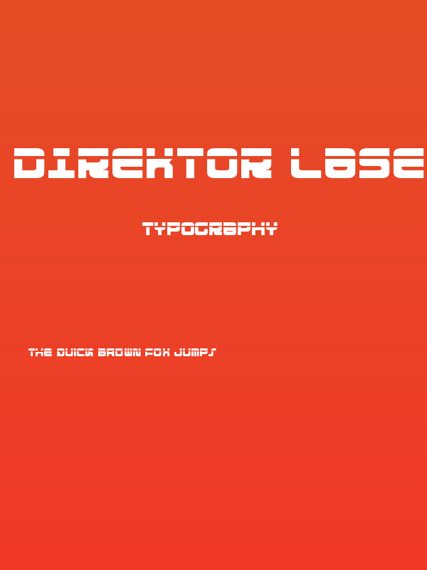 Direktor Laser Poster