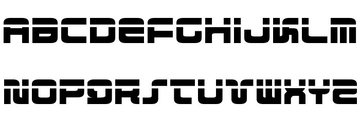 Direktor Laser Font LOWERCASE