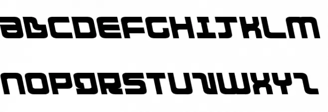 Direktor Leftalic Schriftart Groß