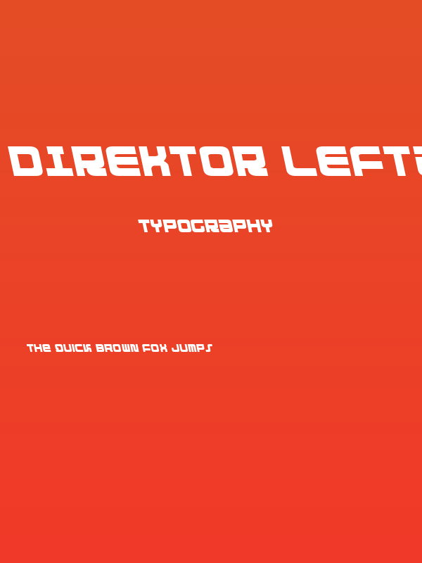 Direktor Leftalic Poster