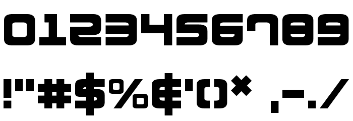Direktor Font OTHER CHARS