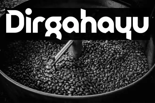 Dirgahayu Font examples