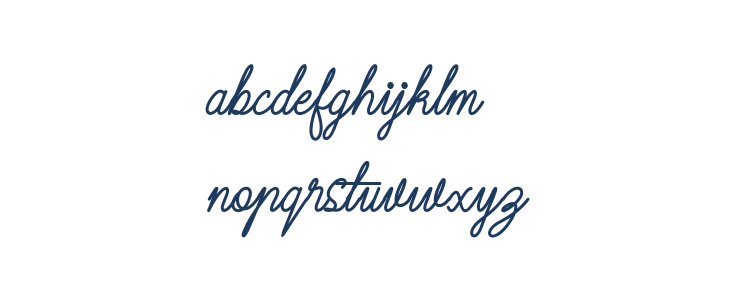 Dirgantara-Regular Lowercase