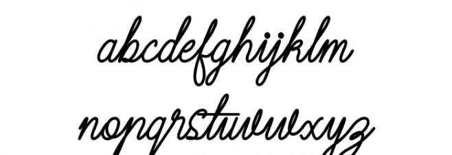 Dirgantara-Regular 字体 小写
