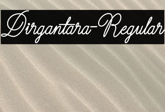 Dirgantara-Regular Example 3