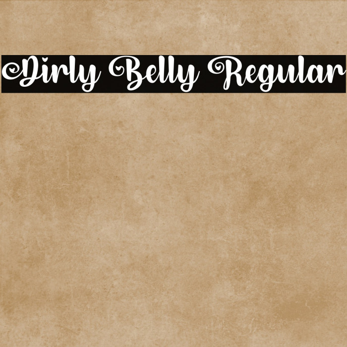 Dirly Belly Regular Example 3