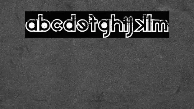 Dirt2 Echo Font examples