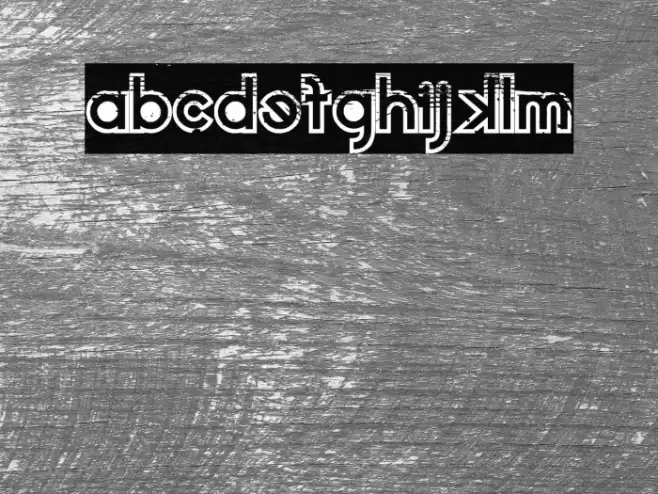 Dirt2 Echo Font examples