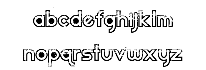 Dirt2 Echo Font Litere mici