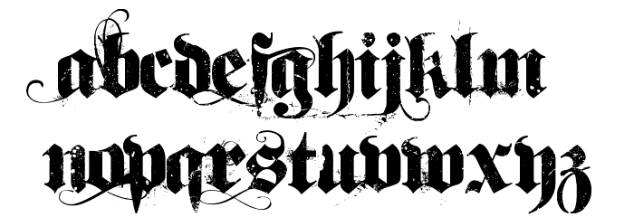 Dirt2 SoulStalker - Dirt2.com Font LOWERCASE