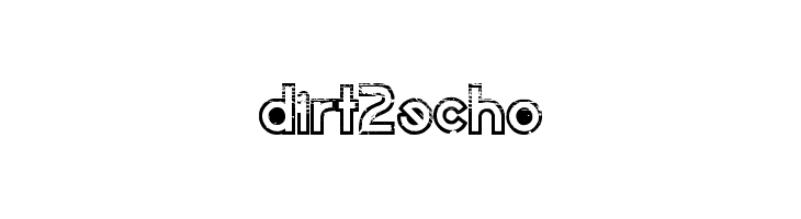 Dirt2Echo  font caratteri gratis