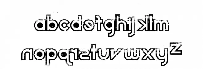 Dirt2Echo 字体 大写