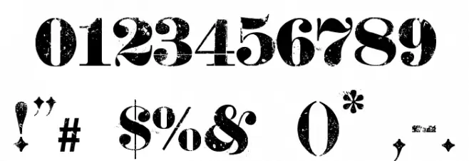 Dirt2SoulStalker Font OTHER CHARS