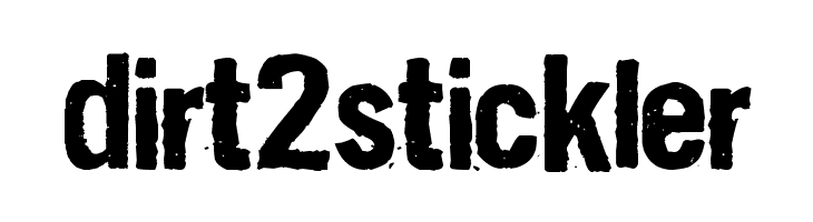 Dirt2Stickler  免费字体下载