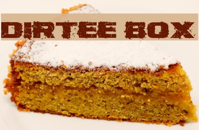 Dirtee Box Font examples