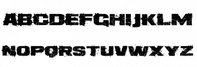 Dirtee Box خط أحرف صغيرة