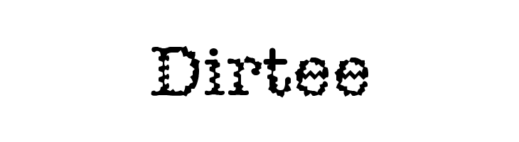 Dirtee  Descarca Fonturi Gratis