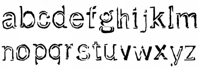 Dirtfont Fuentes MINÚSCULAS