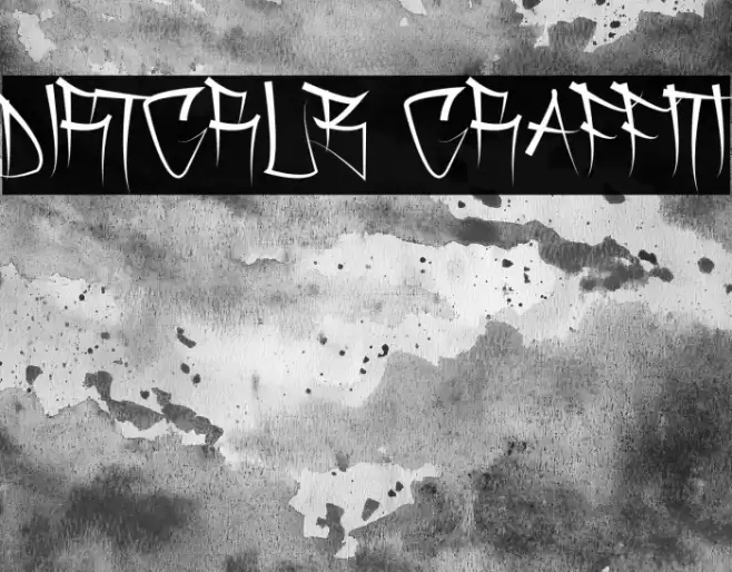 Dirtgrub Graffiti Font examples