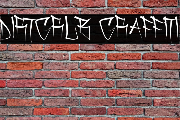 Dirtgrub Graffiti Fonte examples