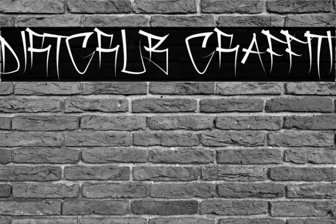 Dirtgrub Graffiti Font examples
