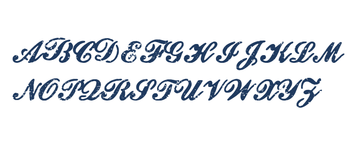 Dirty And Elegant Uppercase