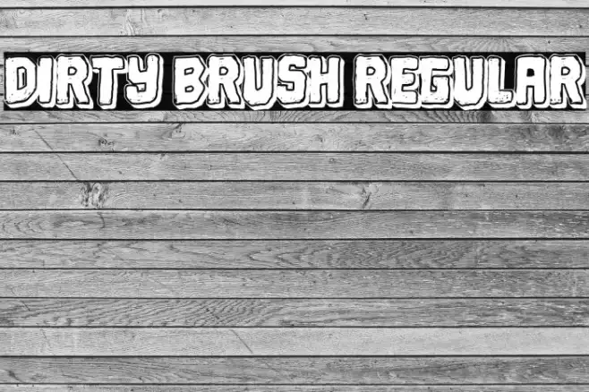Dirty Brush Regular Example 3