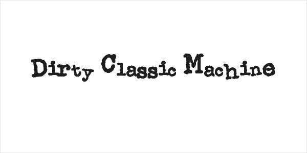 Dirty Classic Machine Logo