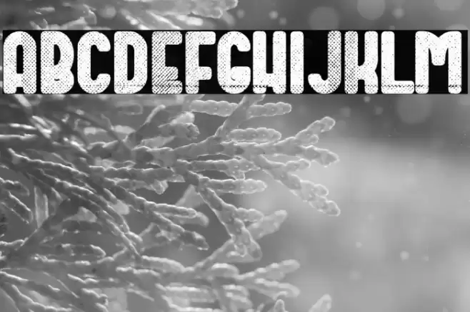 Dirty Deco Font examples