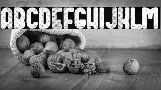 Dirty Deco Font examples