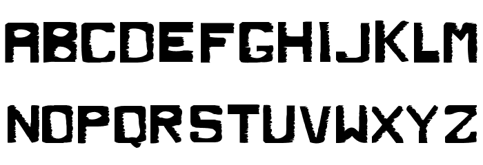 Dirty Dung Solid Font LOWERCASE
