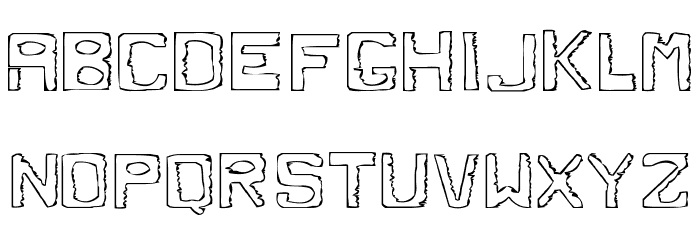 Dirty Dung Font LOWERCASE