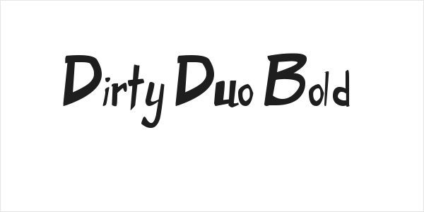Dirty Duo Bold Logo